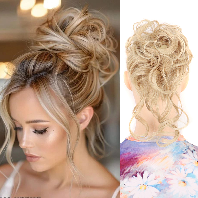 Claw Clip Messy Bun Hair Piece - Messy Hair Bun Hair pieces for