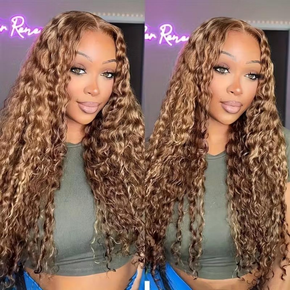 427 Highlight Ombre Wig Human  - Lace Front Wigs recension och pris