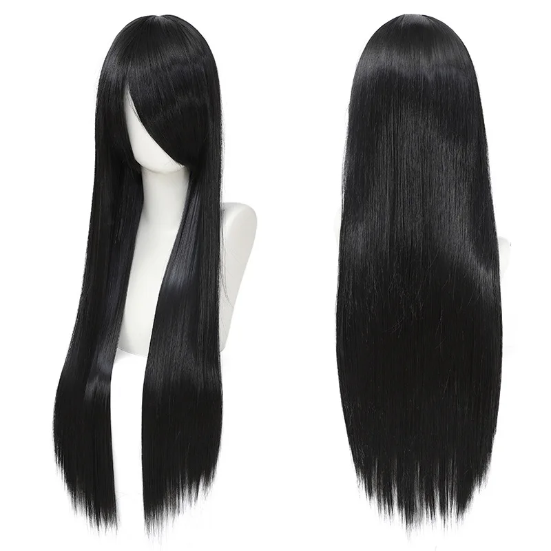 80cm Colorful Long Straight Sy - Synthetic Braided Wigs For Black Women recension och pris