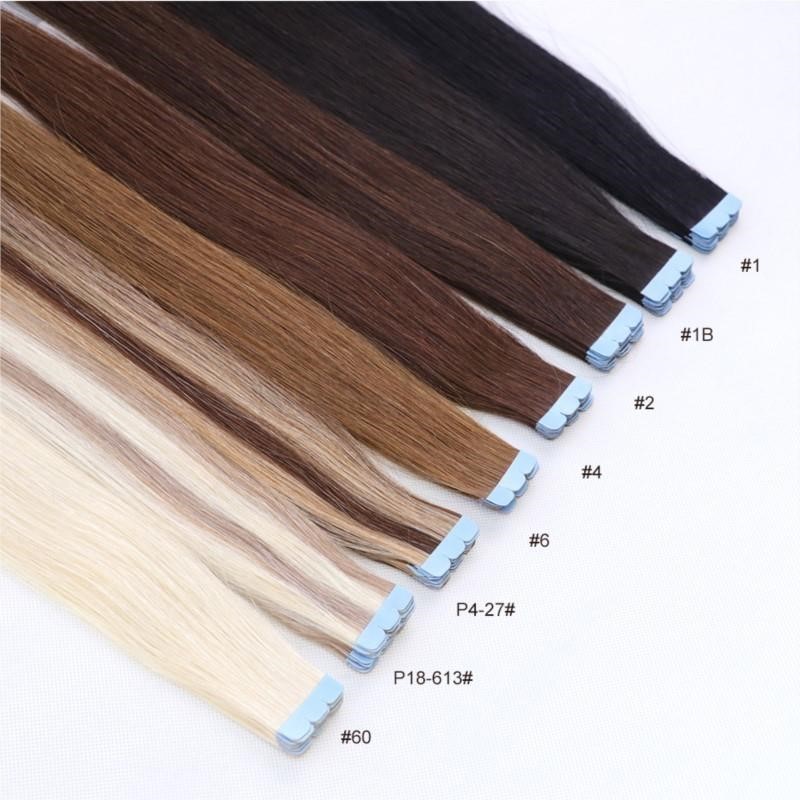 Mini Tape Hair Extensions Huma - Invisible Tape In Extensions Real Hair recension och pris