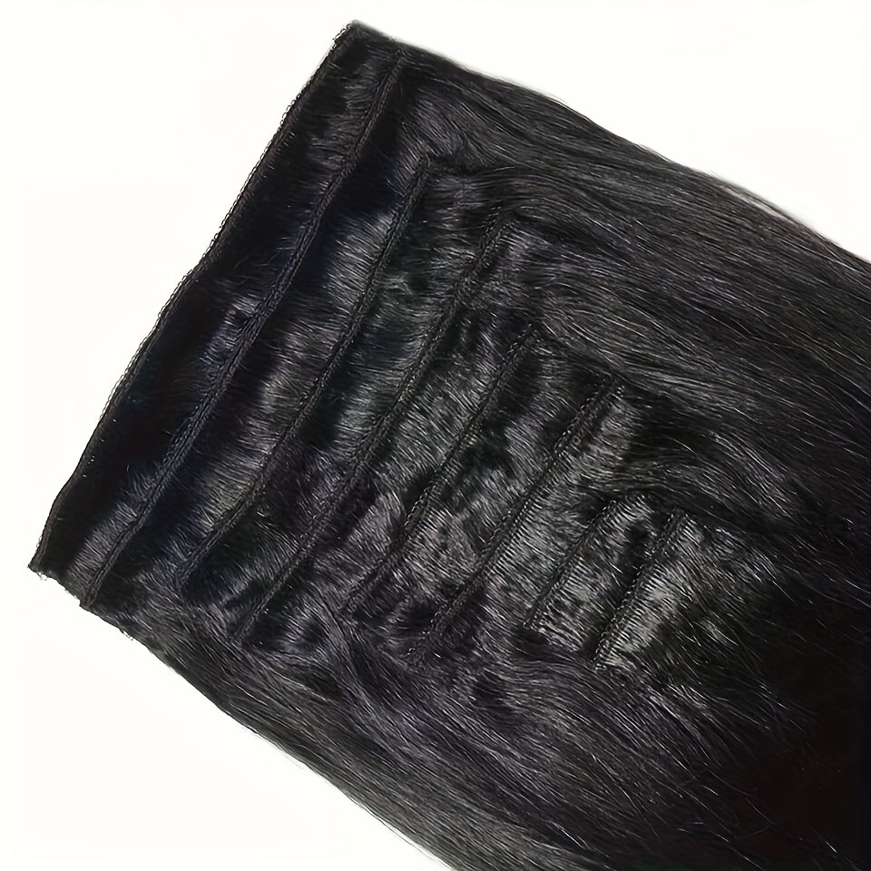 Clip in Hair Extensions Real H - Seamless Clip In Hair Extensions Human Hair recension och pris