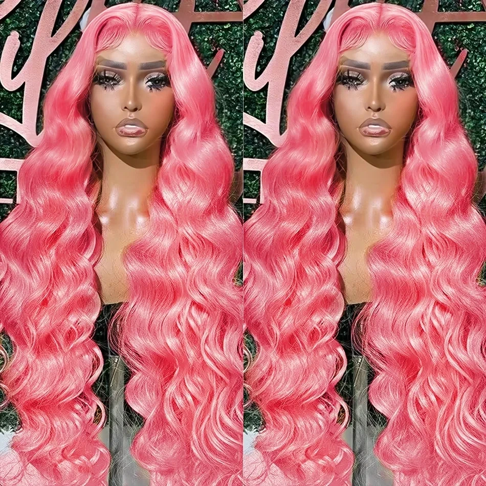 13x4 Body Wave Light Pink Lace - Lace Front Wigs recension och pris