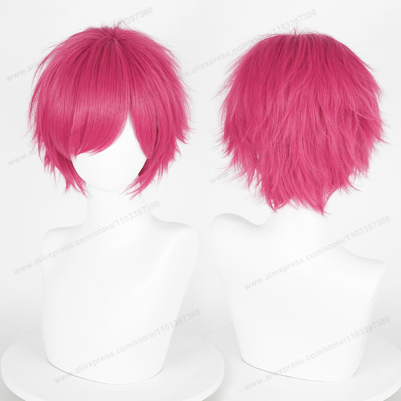 Anime 30cm Short Straight Cosp - Synthetic Braided Wigs For Black Women recension och pris