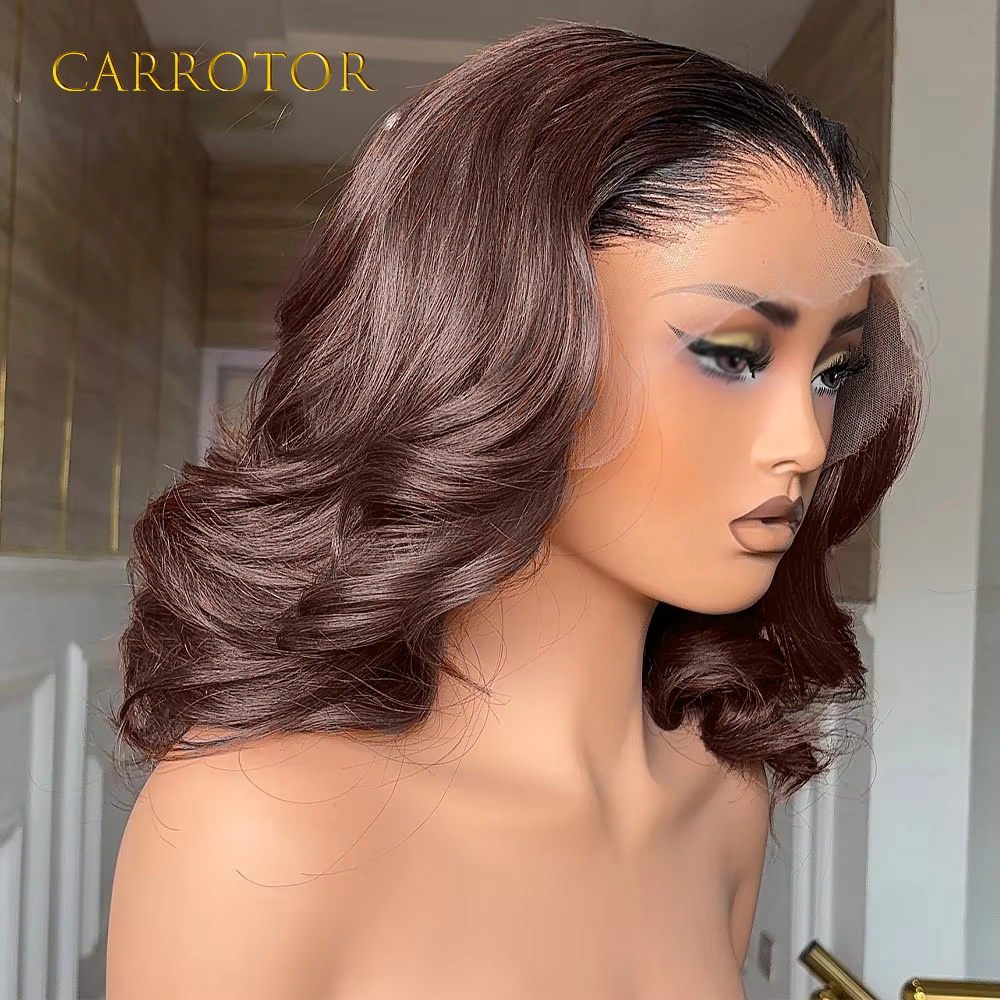 Lagos Hairline Wig 1b4 Ombre C - Human Hair Wigs recension och pris