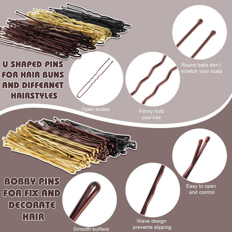 480Pcs Per Box Hair Styling Ac - Hair Bundles recension och pris
