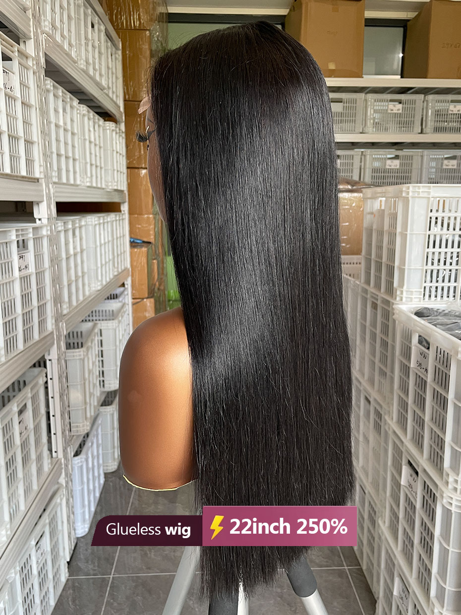 13x4 Lace Frontal 100% Human H - Glueless Wear And Go Human Hair Wig recension och pris