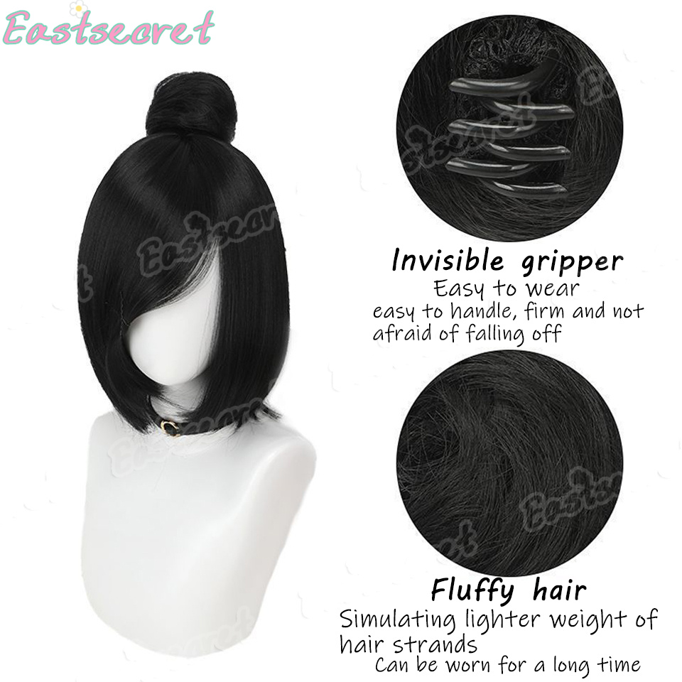 EAST Women's Hair Buns Synthet - Claw Clip Messy Bun Hair Piece recension och pris
