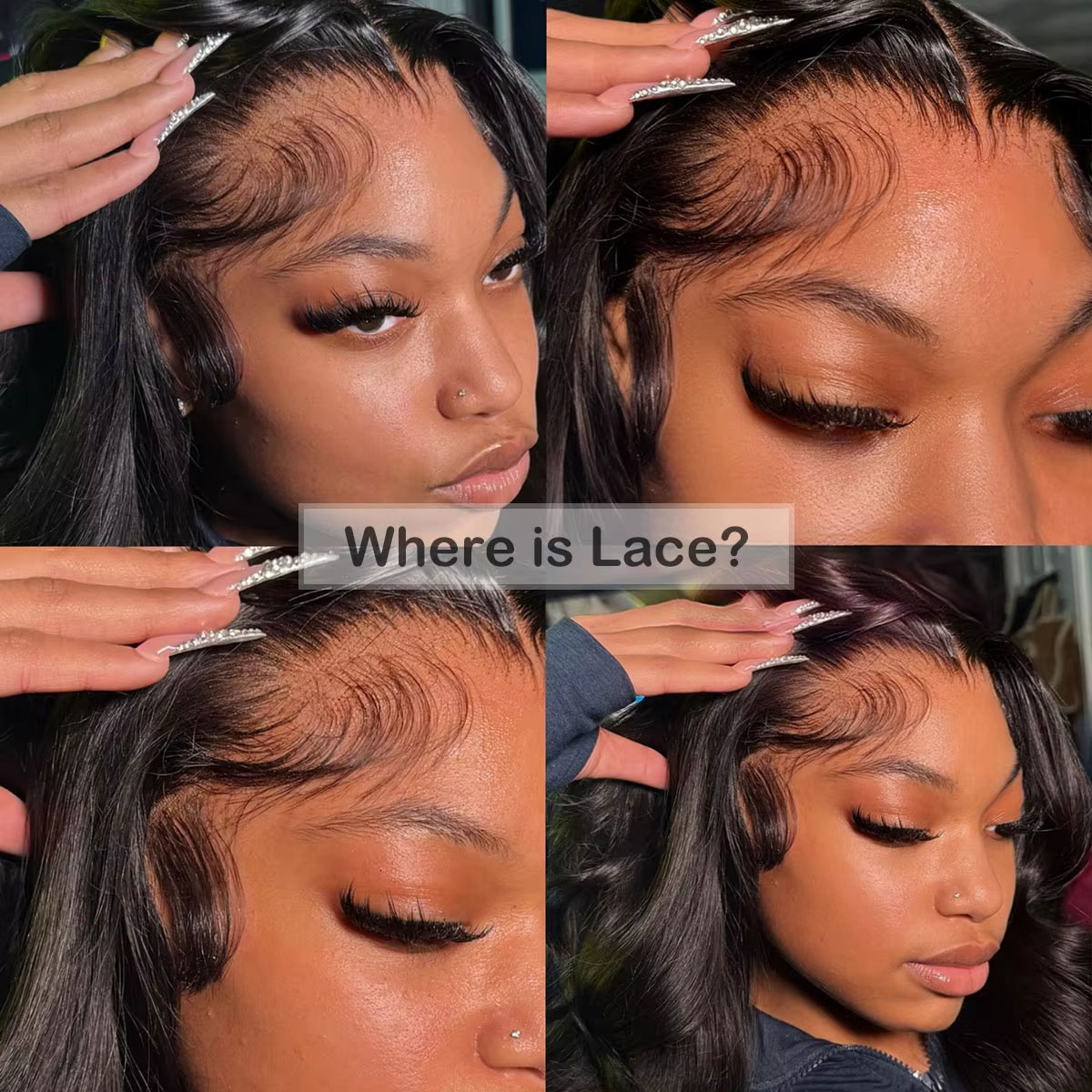 Glueless Wear and Go Brown Col - Pre Parted 13X4 Lace Front Bob Wig recension och pris