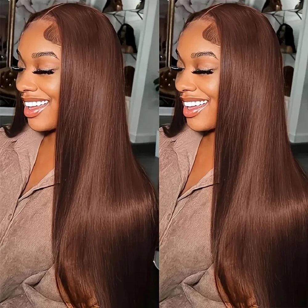 Chocolate 13x4 HD Lace Front W - Lace Front Wigs recension och pris
