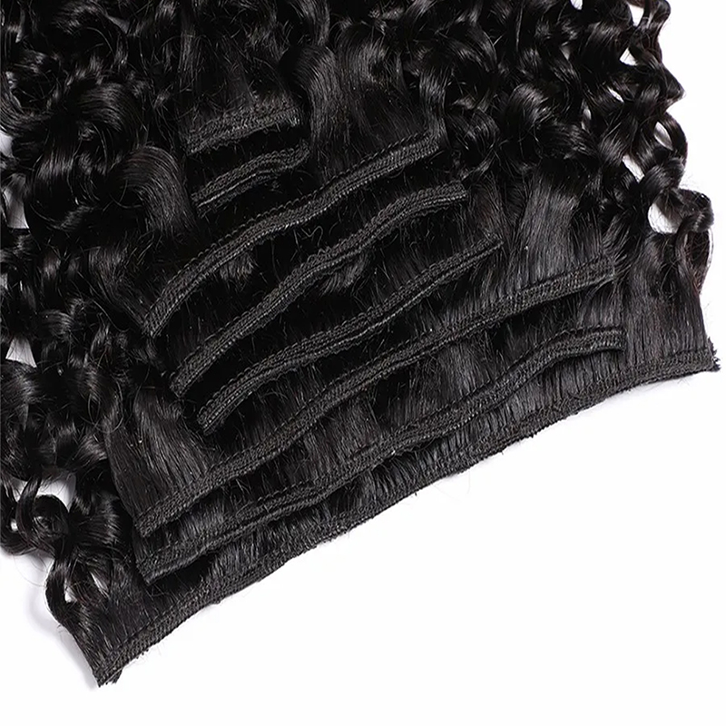 Afro Human Hair Clip In Extens - Seamless Clip In Hair Extensions Human Hair recension och pris