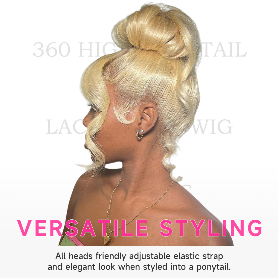 40 42 Inch 360 Full Lace Wig B - Lace Front Wigs recension och pris