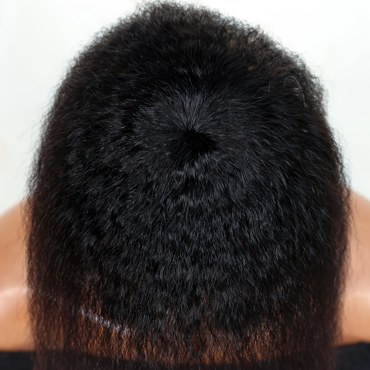 Kinky Straight Topper Hair wit - Hair Bundles recension och pris