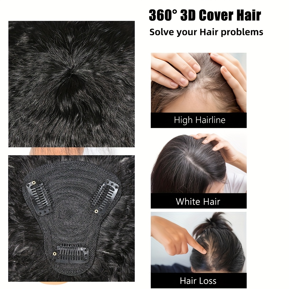 Kinky Straight Topper Hair wit - Hair Bundles recension och pris