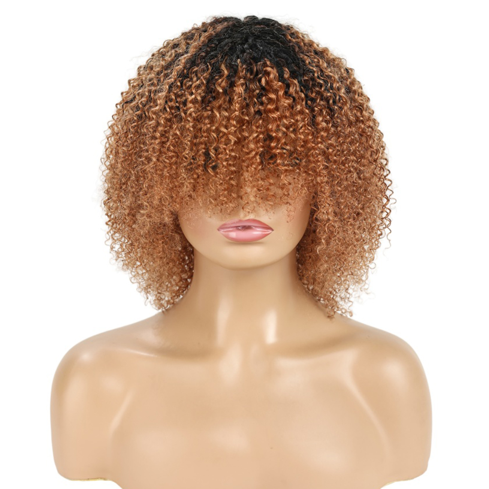 Peruvian Hair Afro Kinky Curly - Short Pixie Cut Wig Human Hair Cheap recension och pris