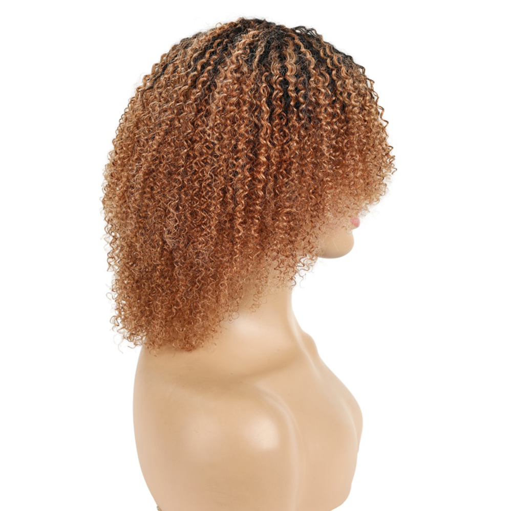 Peruvian Hair Afro Kinky Curly - Short Pixie Cut Wig Human Hair Cheap recension och pris