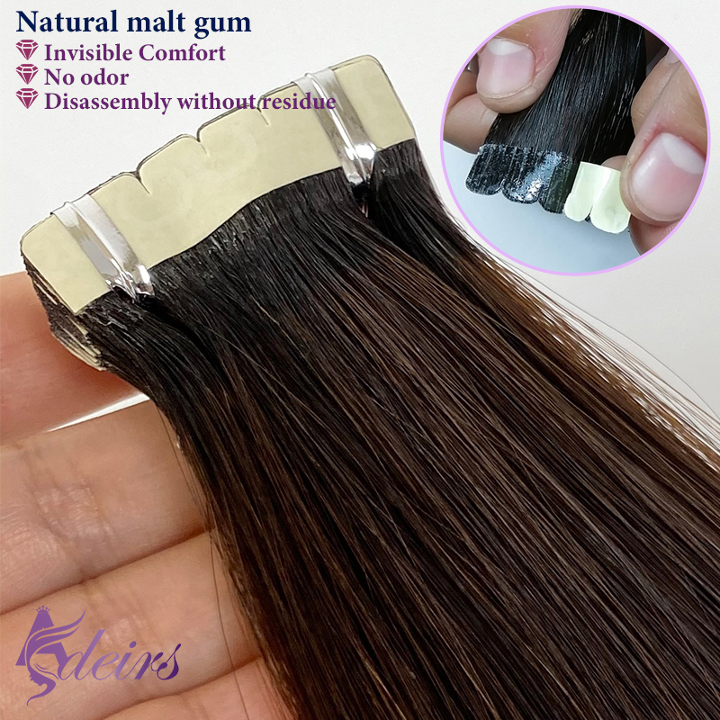 ADEIRS Mini Tape in Hair Exten - Invisible Tape In Extensions Real Hair recension och pris
