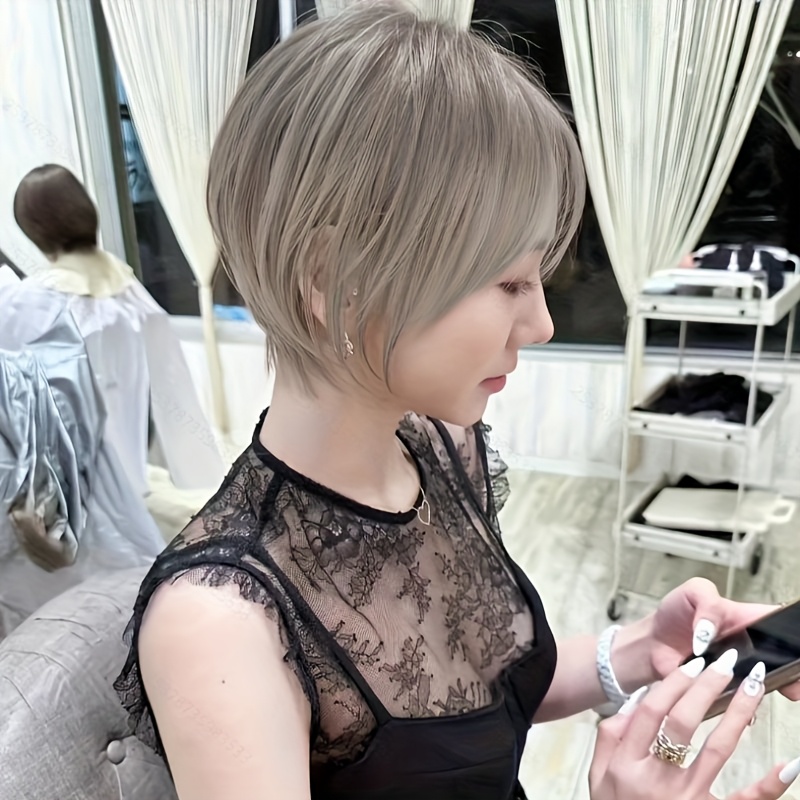 Synthetic Layered Short Bob Wi - Synthetic Braided Wigs For Black Women recension och pris