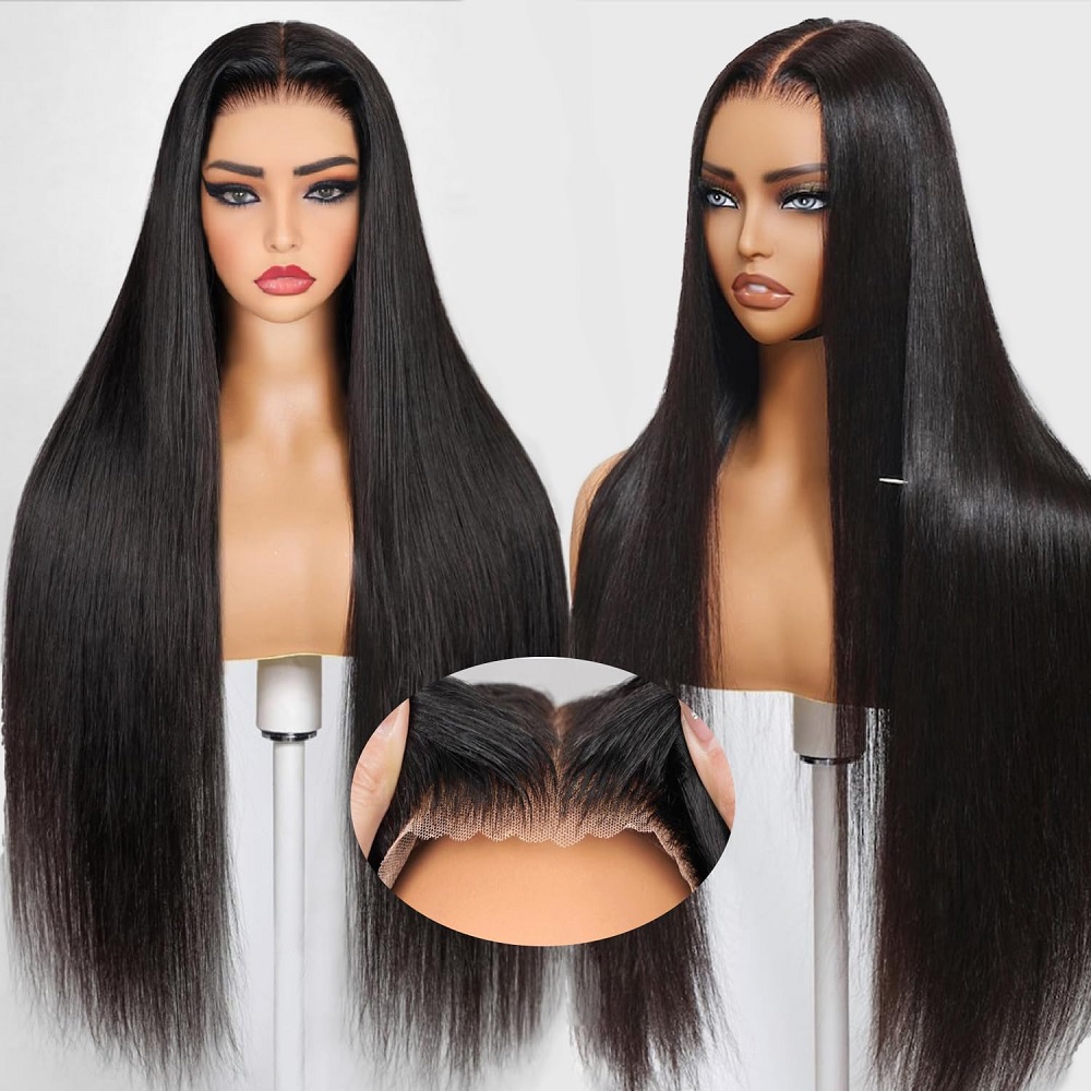 7x6 HD Glueless Straight Closu - Lace Front Wigs recension och pris