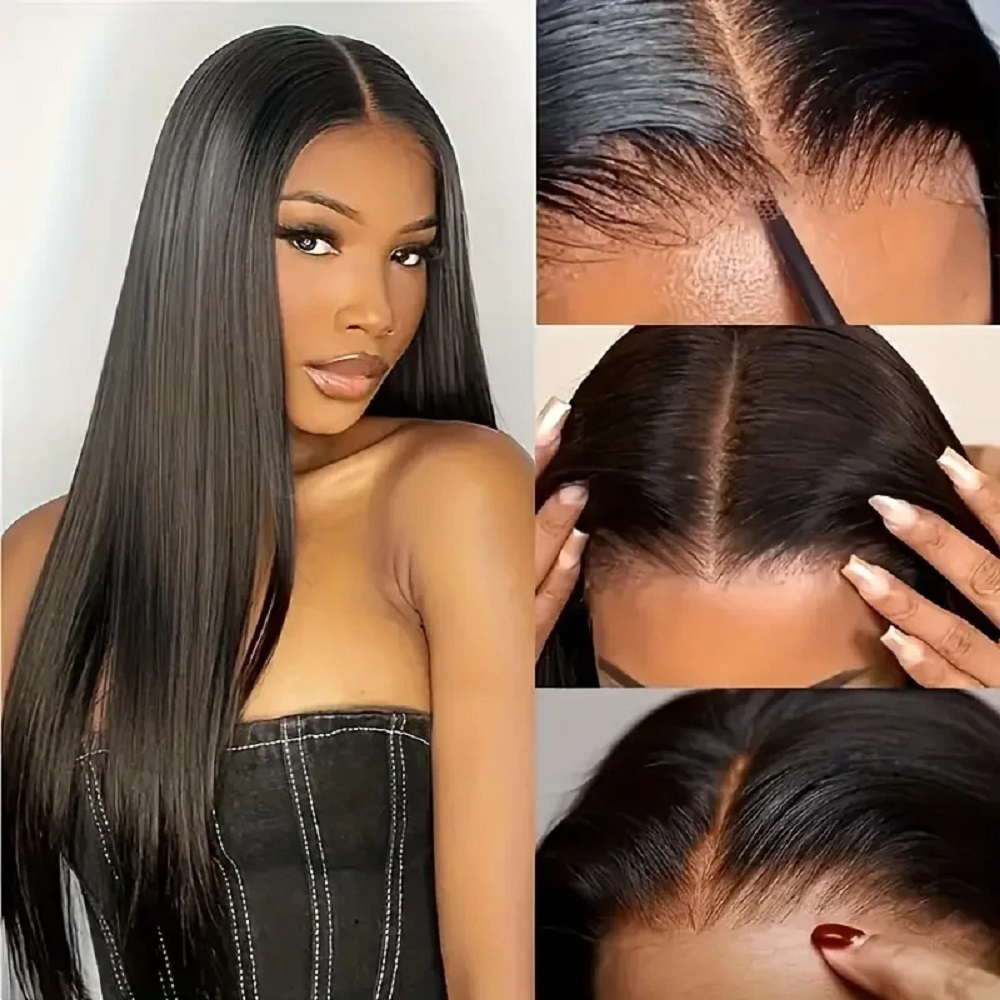7x6 HD Glueless Straight Closu - Lace Front Wigs recension och pris