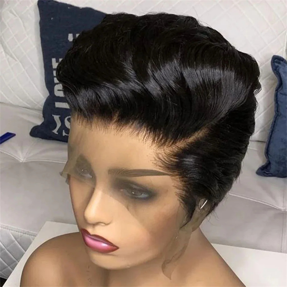 Pixie Cut Wigs Human Hair 100% - Short Pixie Cut Wig Human Hair Cheap recension och pris